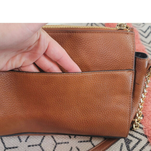 STEVE MADDEN CAMEL TAN SHOULDER BAG - Picture 9 of 16